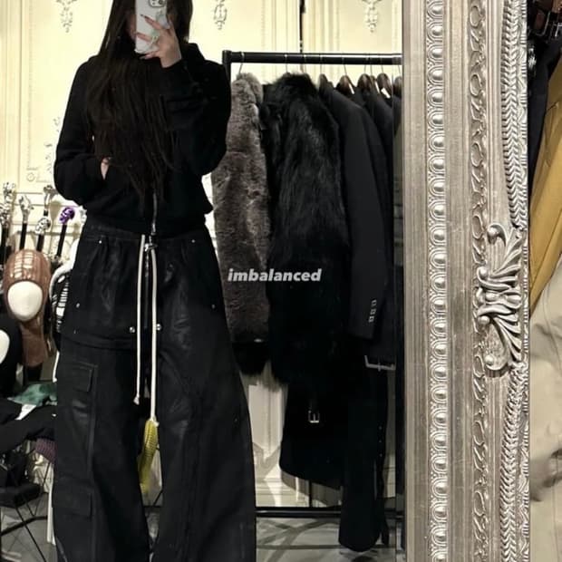 릭오웬스 점보카고 벨라스 sbw S사이즈