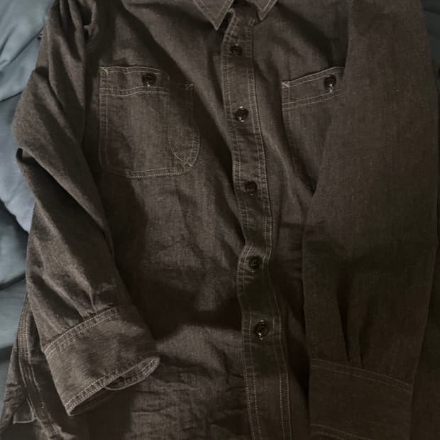 밀리토라 lot. 206 샴브레이 셔츠 그레이 14 1/2