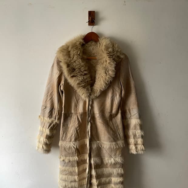 JPN Vintage Leather Coat