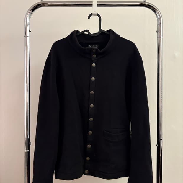 Agnes b snap button cardigan