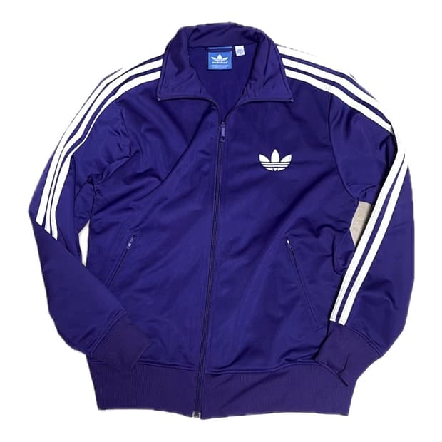 아디다스 구파 파이어버드 보라색 져지 트랙탑