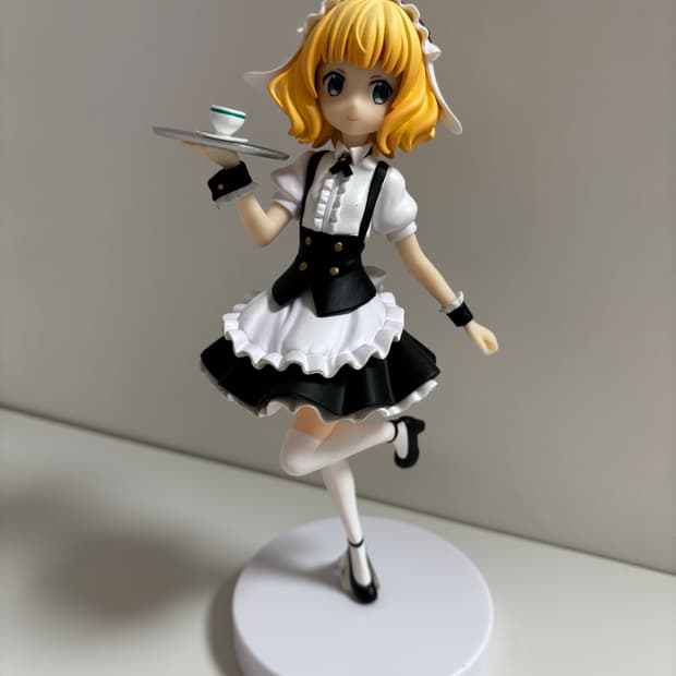 주문토끼 키리마 샤로 티타임 스페셜 피규어 미소녀 웨이트리스 메이드 바니