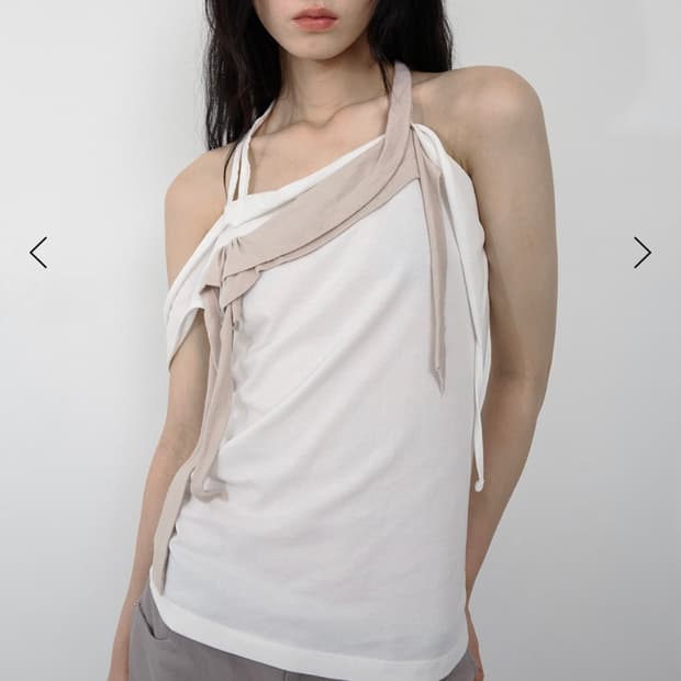 Nache Rawcut Halter Sleeveless