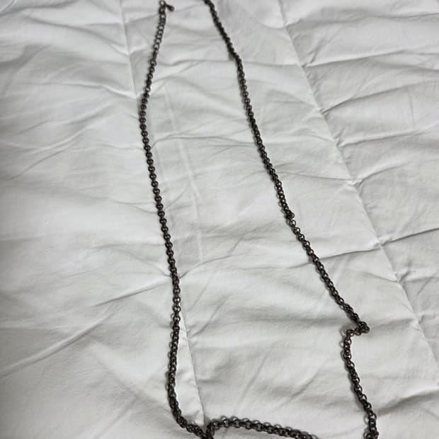 고딕 목걸이 체인 빈티지