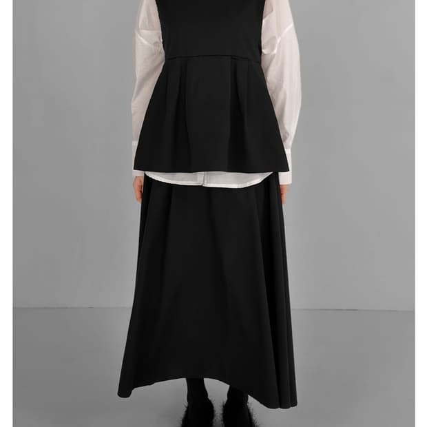 이데알레 백리본 레이어드 베스트