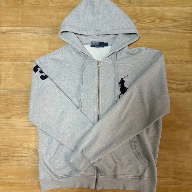 폴로 빅포니 후드집업 L
