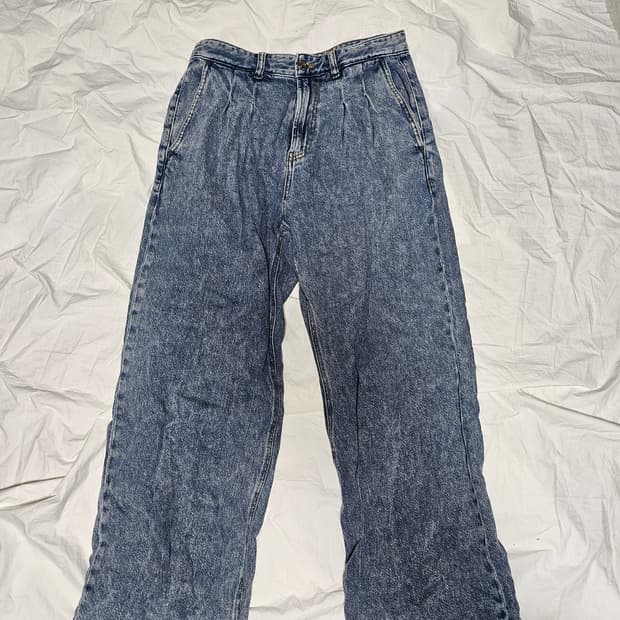 BEAKER 23 와이드 데님 팬츠