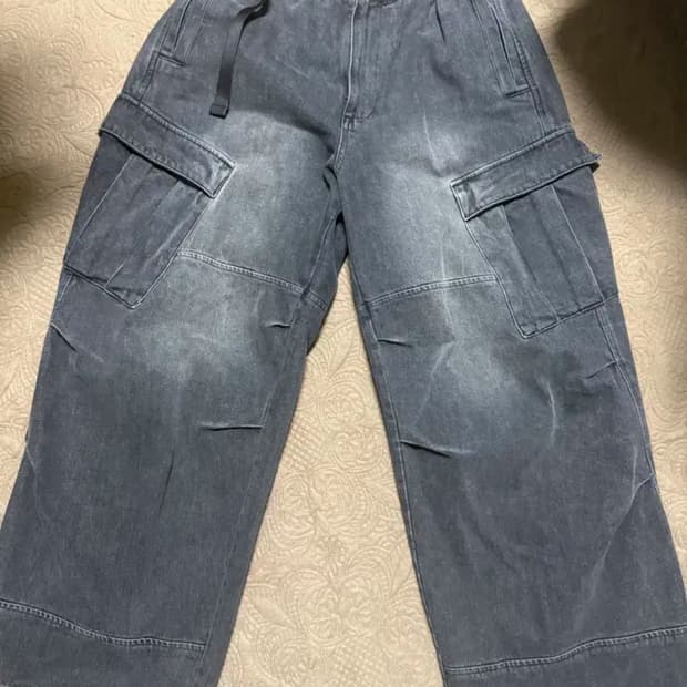 해칭룸 데님 밀팬츠 그레이 3