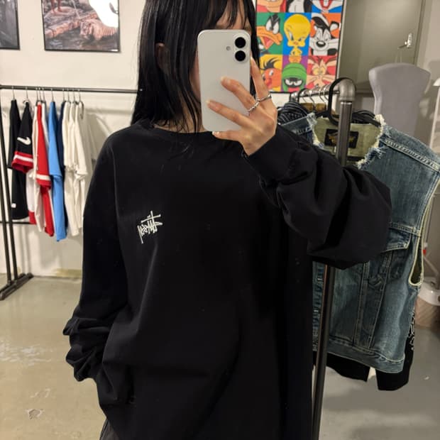 스투시 롱슬리브