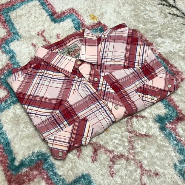 90s WRANGLER 랭글러 웨스턴 셔츠 