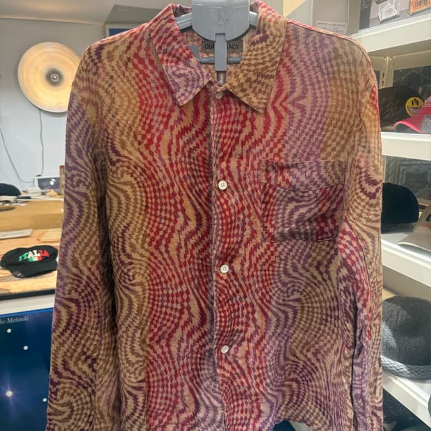 아워레가시 패턴 셔츠 