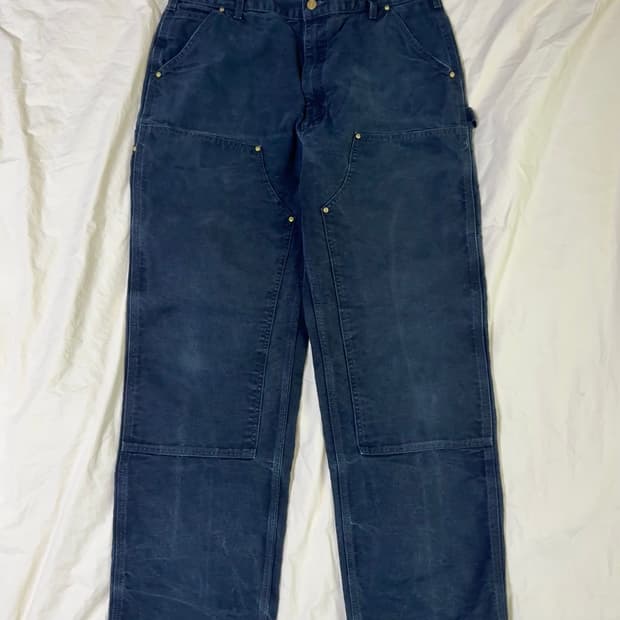 칼하트 더블니 B01 blk USA