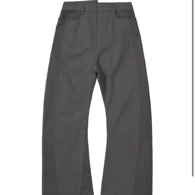 L 엑슬림 xlim ep9 03 트라우저 팬츠 차콜그레이