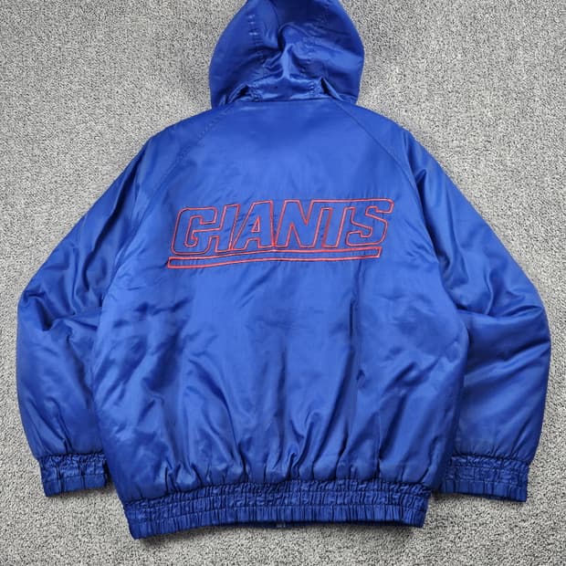 NFL 뉴욕 자이언츠 게임 데이 후드 자켓 ( M ) / 9932