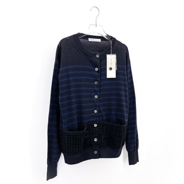 사카이 럭 스트라이프 레이스 가디건