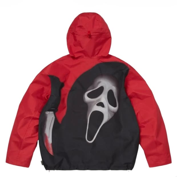 [S] 슈프림 고어택스 고스트페이스 쉘 자켓 레드