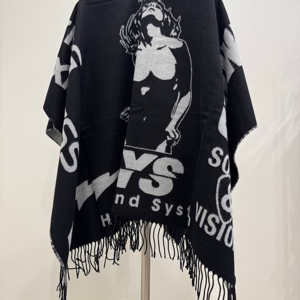 히스테릭 글래머 Girl 사운드시스템 판초