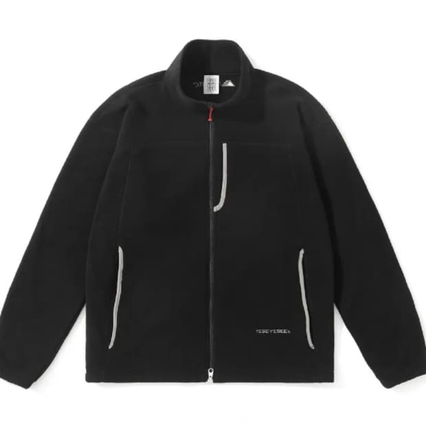 예스아이씨 Polartec Fleece Roomy Jacket Black