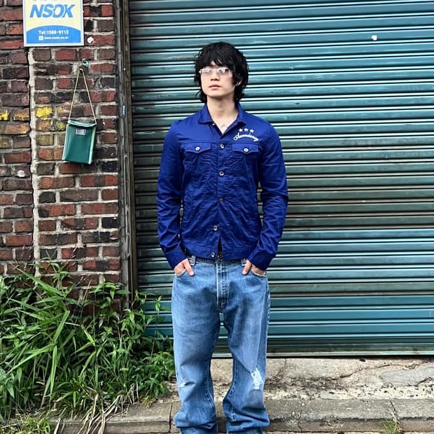 vtg ⭐️⭐️⭐️ blue jacket