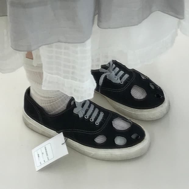 꼼데가르송 옴므 플러스 스니커즈 슈즈