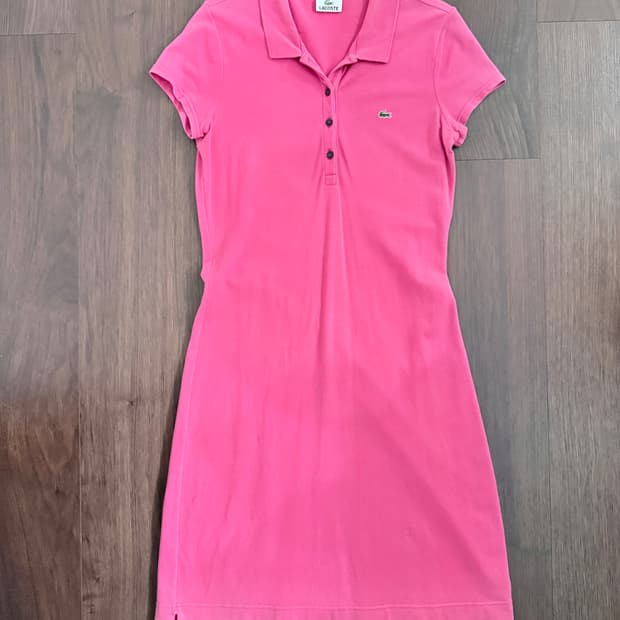 라코스테 카라 원피스