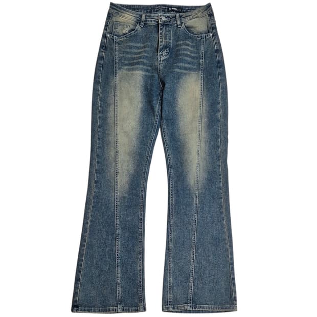 워싱 부츠컷 데님팬츠