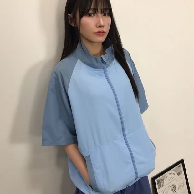 JPN Half Sleeve Windbreaker Jacket