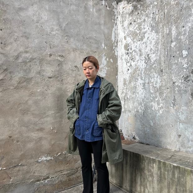 FRENCH ARMY M-64 MILITARY 오리지널 밀리터리 개파카