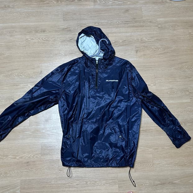 슈프림 바람막이 아노락 XL 네이비