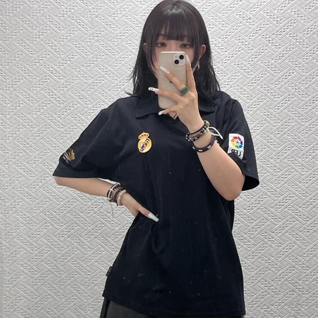 아디다스 레알 마드리드 100주년 어웨이 카라 반팔티 100 C10897