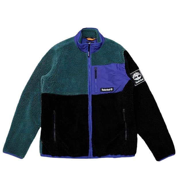 TIMBERLAND 배색 플리스 M