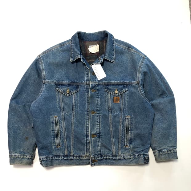 칼하트 블랭킷 라이닝 데님 자켓 