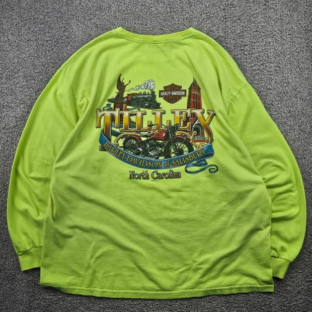 할리데이비슨 저지스 노스캐롤라이나 롱 슬리브 ( XL ) / 11630