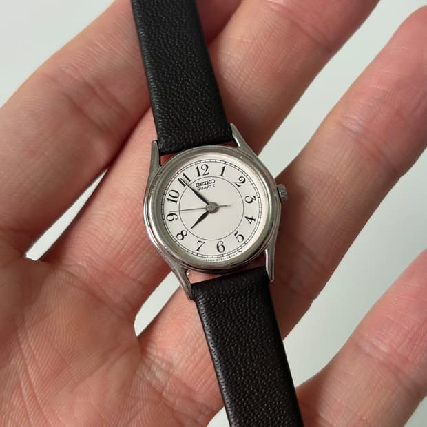 1980s Arabic Index Mini Ladies Quartz