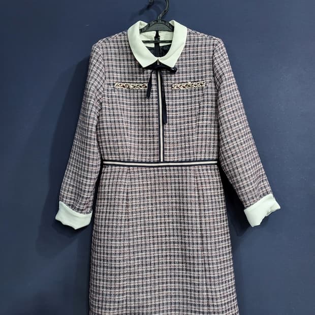 로엠 트위드 원피스(새상품)