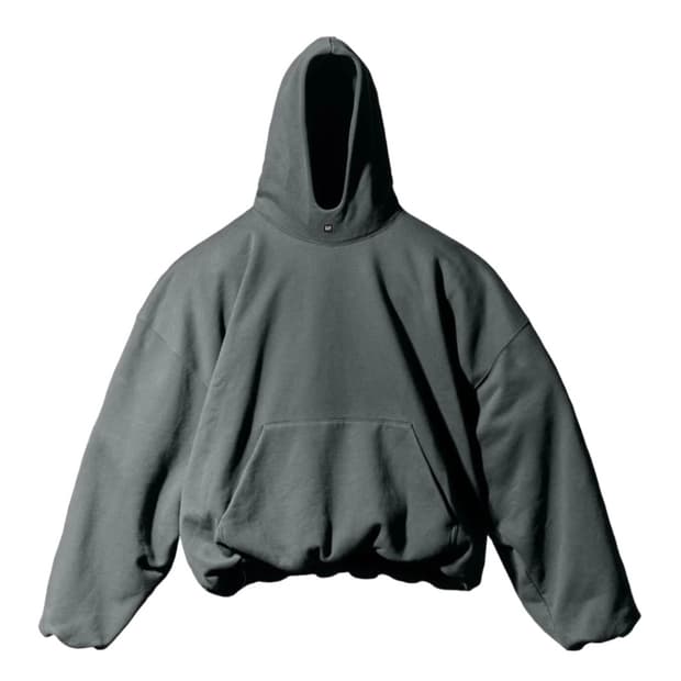 이지갭 엔지니어드 바이 발렌시아가 로고 후드 다크 그린 M 새상품