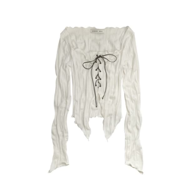 보헤미안서울 링클 코르셋 가디건