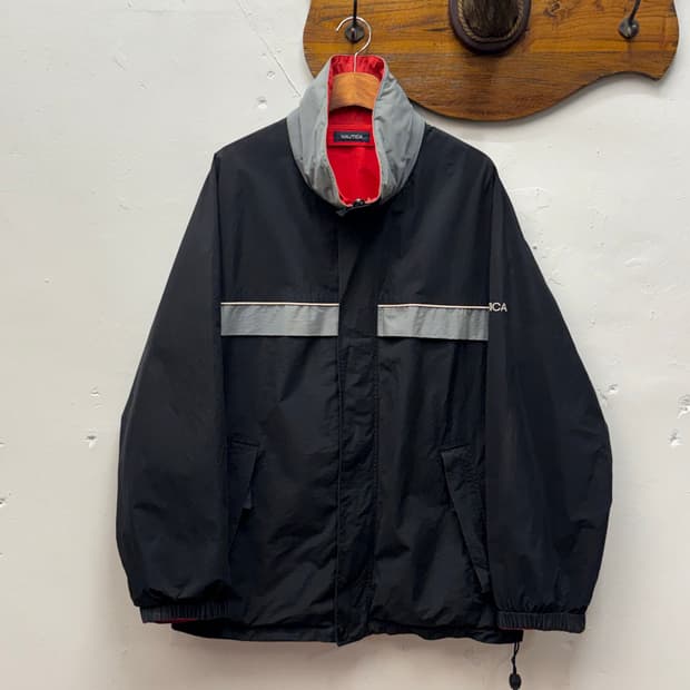 Nautica Reversible Color-Block Big Logo