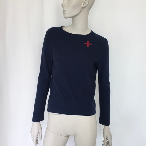 Cross Point Navy Knit