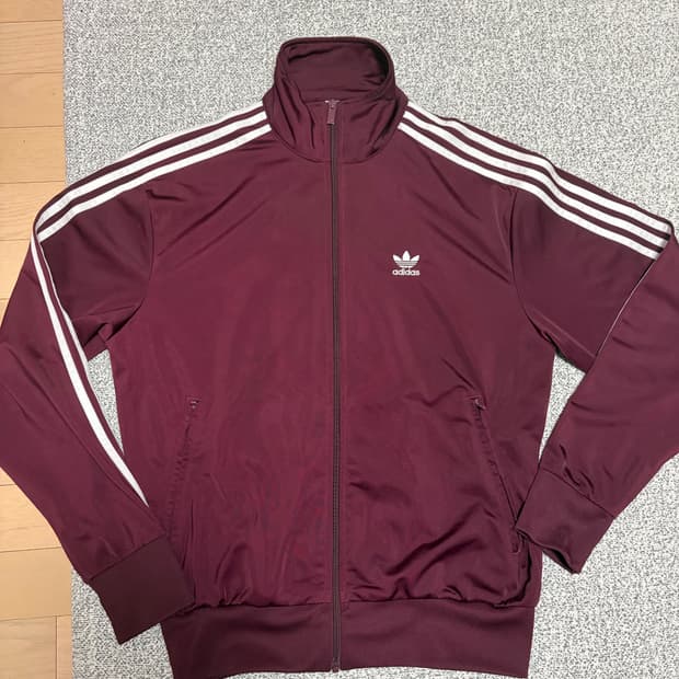 아디다스 파이어버드 버건디 져지