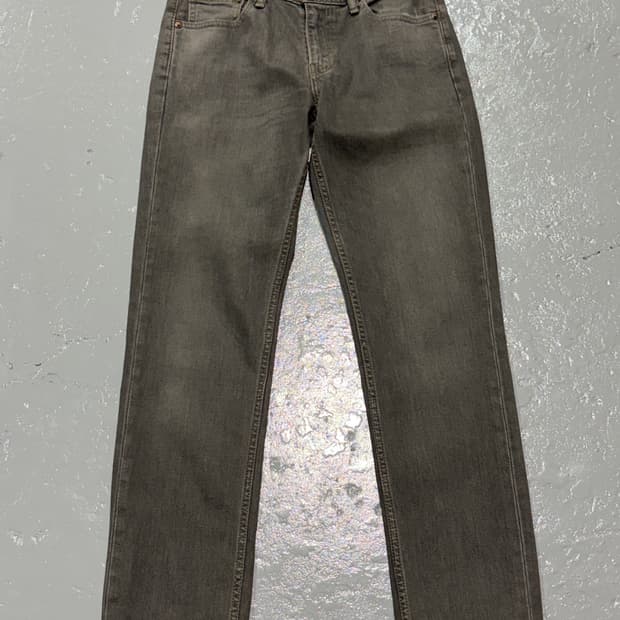 빈티지 리바이스(Levis) 511 브라운 워싱 데님 팬츠