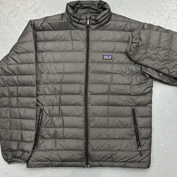 파타고니아 경량패딩 포지 그레이