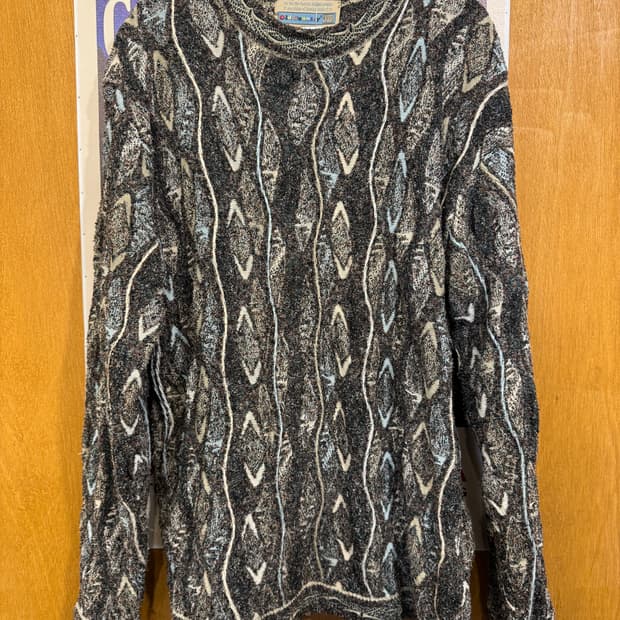 쿠지st 올드컨드리 니트