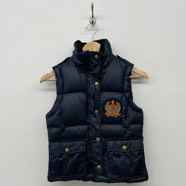 폴로 랄프로렌 패딩 조끼 네이비 여xs