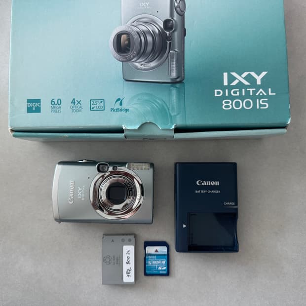 캐논 ixy 800is (풀박스 민트급 s급)