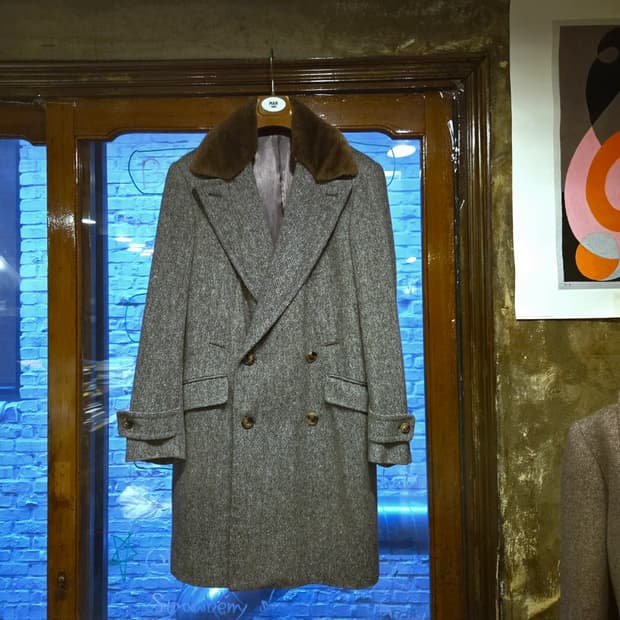 에르메네질도 제냐 트위드코트