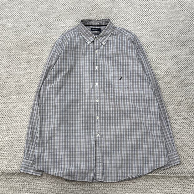 노티카 체크셔츠 r2198