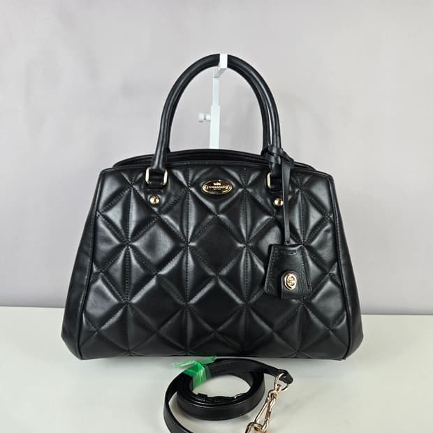 COACH 코치 마고트 퀼티드 숄더백 토트백 2WAY 퀼팅 가방 정품