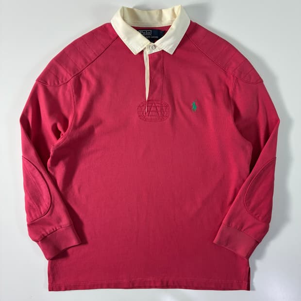 Polo 폴로 랄프로렌 그런지 핑크 럭비 옐로우 럭비티