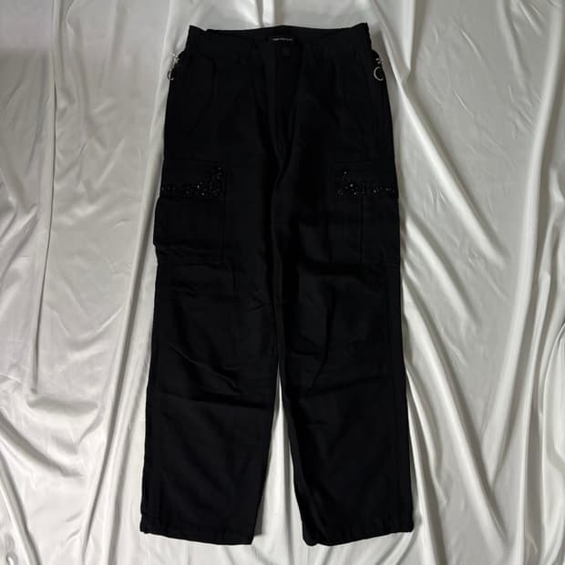 언더커버 비즈 울 팬츠